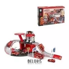 Пожарная станция с машинками