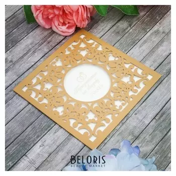 Приглашение на свадьбу "Узоры"