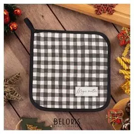 Прихватка "Magic Winter" 19х19см, саржа, 100% х/л,ватин 250г/м2