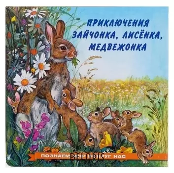 Приключения зайчонка, лисенка, медвежонка