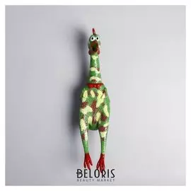 Прикол «Курица», кричит, цвет хаки