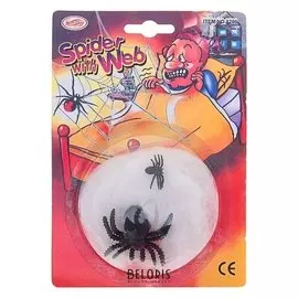 Прикол "Паутина + 2 паука"