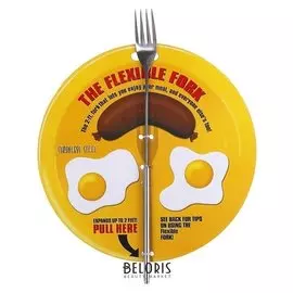 Прикол «Вилка-гигант», для завтрака