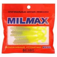 Приманка силиконовая Milmax «Сколопендра 3» №019 съедобная, 10 шт.