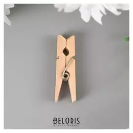 Прищепки декоративные "Классика" (Набор 20 штук) 3,5 см, дерево