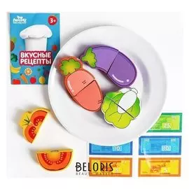 Продукты на липучке. овощи