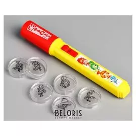 Проектор-фонарик 2 в 1, фиксики, батарейки в набор не входят