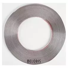 Профиль декоративный гибкий Torso, хром,12 мм, рулон 13 м