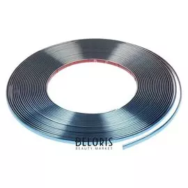 Профиль декоративный гибкий Torso, хром, 8 мм, рулон 15 м