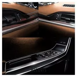 Профиль декоративный Torso, длина 5 м, хром