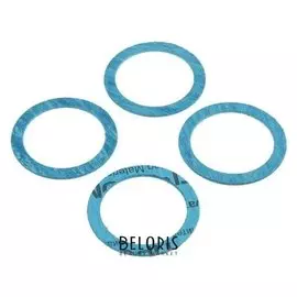 Прокладка "Симтек" 1 1/2", 54 X 42 X 2 мм, безасбестовый паронит, набор 4 шт.