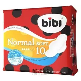Прокладки «Bibi» Normal Soft, 10 шт