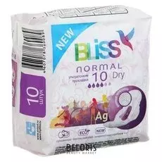 Прокладки «Bliss» Normal Dry, 10шт