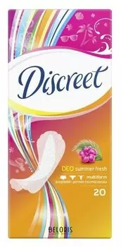 Прокладки ежедневные Летняя свежесть Summer Fresh Multiform (Количество 20 шт)