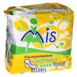 Прокладки "Mis" ультратонкие, Normal Dry, 10 шт