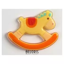 Прорезыватель силиконовый Лошадка - качалка