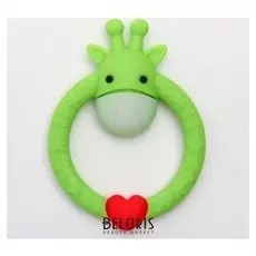 Прорезыватель силиконовый Жирафик - кольцо