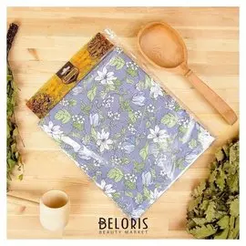 Простыня для бани и сауны "Добропаровъ" хлопковая, 150х 80см