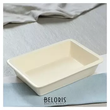 Противень для запекания, белый, 1 л