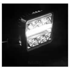 Противотуманная фара 50 Led, Ip67, 102 Вт, 9-30 В, направленный свет