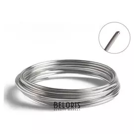 Проволока для плетения D=2,5мм, намотка 5м, цвет серебра