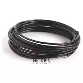 Проволока для плетения D=2.5мм, намотка 5м, цвет чёрный