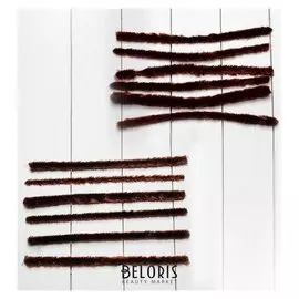 Проволока с ворсом для творчества, набор 6 шт., размер 1 шт: 30×2 см, цвет оттенки коричневого