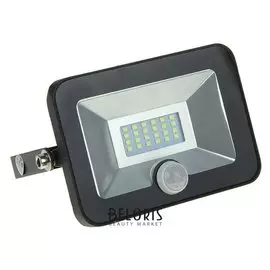 Прожектор светодиодный сдо-5д-10, 10 Вт, 6500 К, 750 Лм, Ip65, с датчиком движения