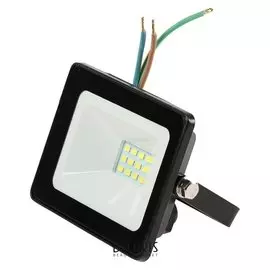 Прожектор светодиодный TDM "Народный" сдо-04-010н, 10 Вт, 6500 К, Ip65, черный