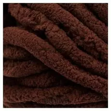 Пряжа "Adelia Dolly" 100% полиэстер 40м/100гр (08 коричневый)