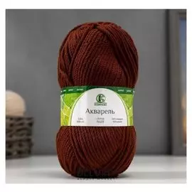 Пряжа "Акварель" 50% акрил, 50% леакрил 110м/100гр (127 грильяж)
