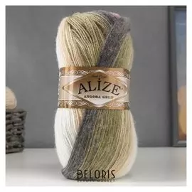 Пряжа "Angora Gold Batik" 20% шерсть, 80% акрил 550м/100гр (1893)