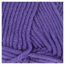 Пряжа "Arctic" 40% шерсть, 60% акрил 100м/100гр (6074 фиолетовый)