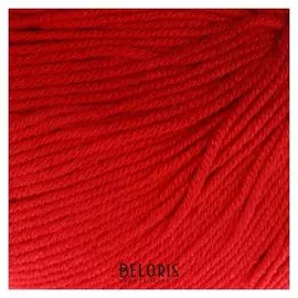 Пряжа "Baby Cotton" 60% хлопок, 40% акрил 165м/50гр (3439 красный)