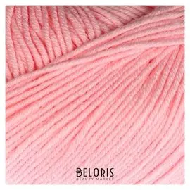 Пряжа "Baby Cotton" 60% хлопок, 40% полиакрил 165м/50гр (3411 неж. розов.)