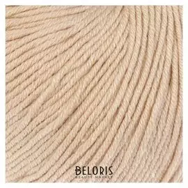 Пряжа "Baby Cotton" 60% хлопок, 40% полиакрил 165м/50гр (3445 латте)
