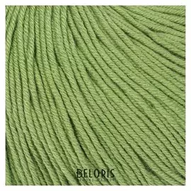 Пряжа "Baby Cotton" 60% хлопок, 40% полиакрил 165м/50гр (3448 трава)