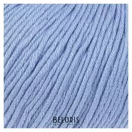 Пряжа "Baby Cotton XL" 50% хлопок, 50% полиакрил 105м/50гр (3423 голубой)