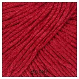 Пряжа "Baby Cotton XL" 50% хлопок, 50% полиакрил 105м/50гр (3439 красный)