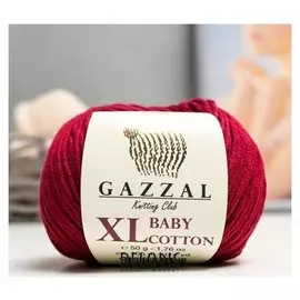 Пряжа "Baby Cotton XL" 50% хлопок, 50% полиакрил 105м/50гр (3442)