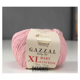 Пряжа "Baby Cotton XL" 50% хлопок, 50% полиакрил 105м/50гр (3444)
