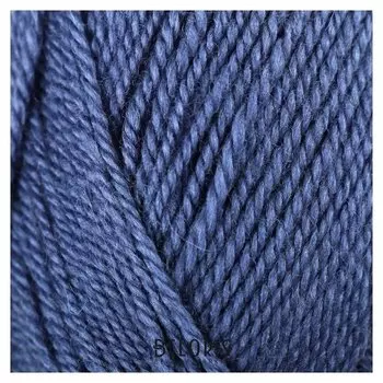 Пряжа "Бамбино" 35% шерсть меринос, 65% акрил 150м/50гр (022 джинса)