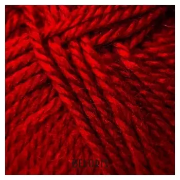 Пряжа "Бамбино" 35% шерсть меринос, 65% акрил 150м/50гр (091 вишня)