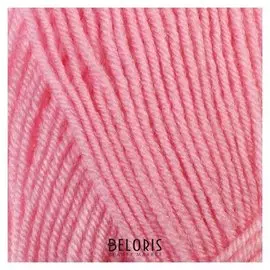 Пряжа "Bambino Marvel" 15% шерсть, 85% акрил 130м/50гр (9009 розовый)