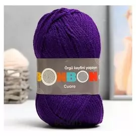 Пряжа "Bonbon Cuore" 100% акрил 140м/50гр (98290)