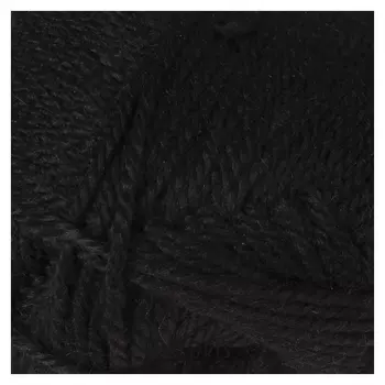 Пряжа "Bonbon Luks" 100% акрил 240м/100г (98206 чёрный)