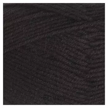 Пряжа "Детская забава" 20% микрофибра, 80% акрил 140м/50гр (003 чёрный)