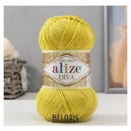 Пряжа "Diva" 100% микрофибра 350м/100гр (109)