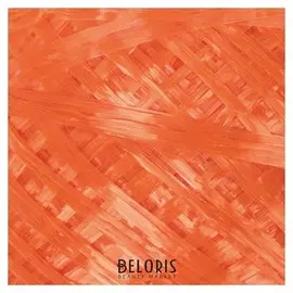 Пряжа "Для вязания мочалок" 100% полипропилен 450м/120гр (Оранжевый)