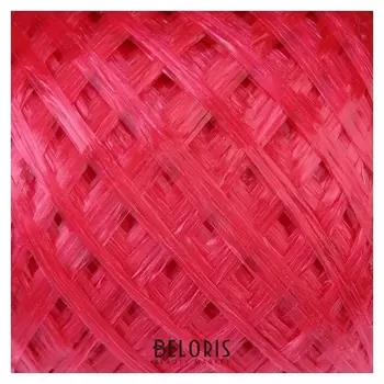 Пряжа "Для вязания мочалок" 100% полипропилен 450м/120гр (Малина)